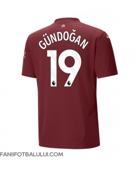 Manchester City Ilkay Gundogan #19 Tricou Fotbal Replică 2024-25 Barbati Treilea